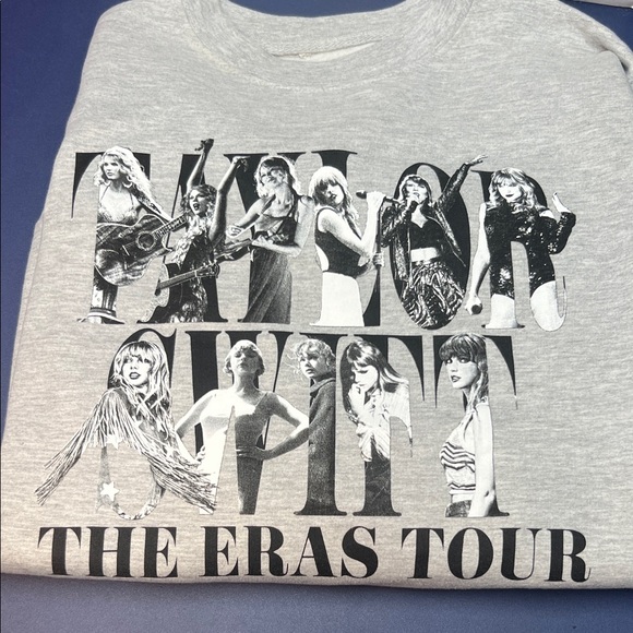Taylor Swift Tops - Taylor Swift Gray Sweatshirt - The Eras Tour. Nashville Show